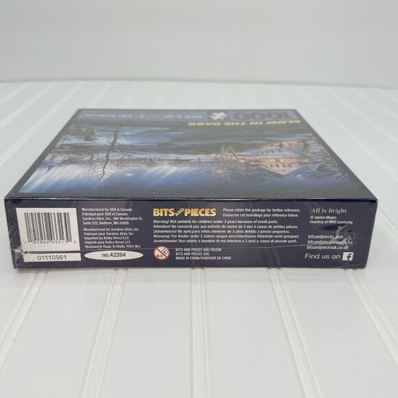 Bits and Pieces All is‎ Bright Glow in the Dark 1000 PC Puzzle 20 x 27 New - Picture 2 of 5